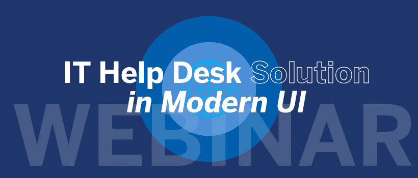 IT Help Desk Webinar
