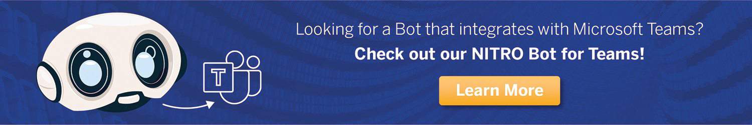 NITRO Bots for Teams