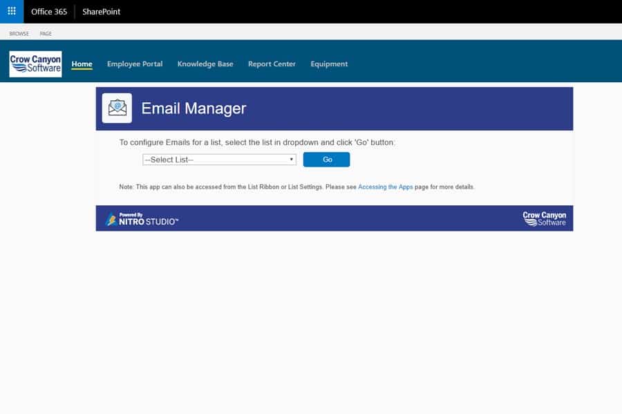 01_EmailManager Email Manager screengrab