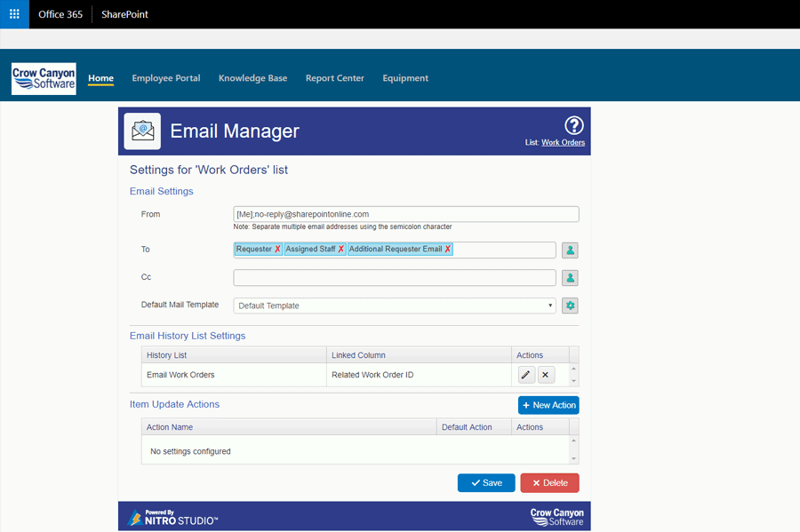 02_EM_Settings Email Manager screengrab