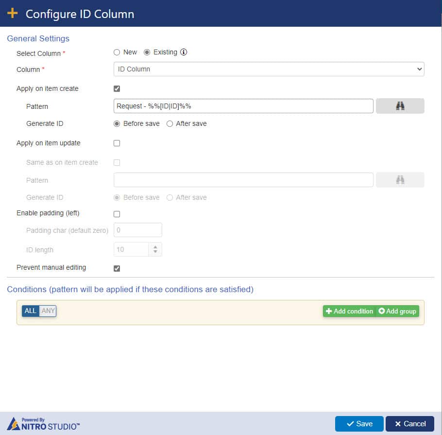 ID Column 2 ID Column