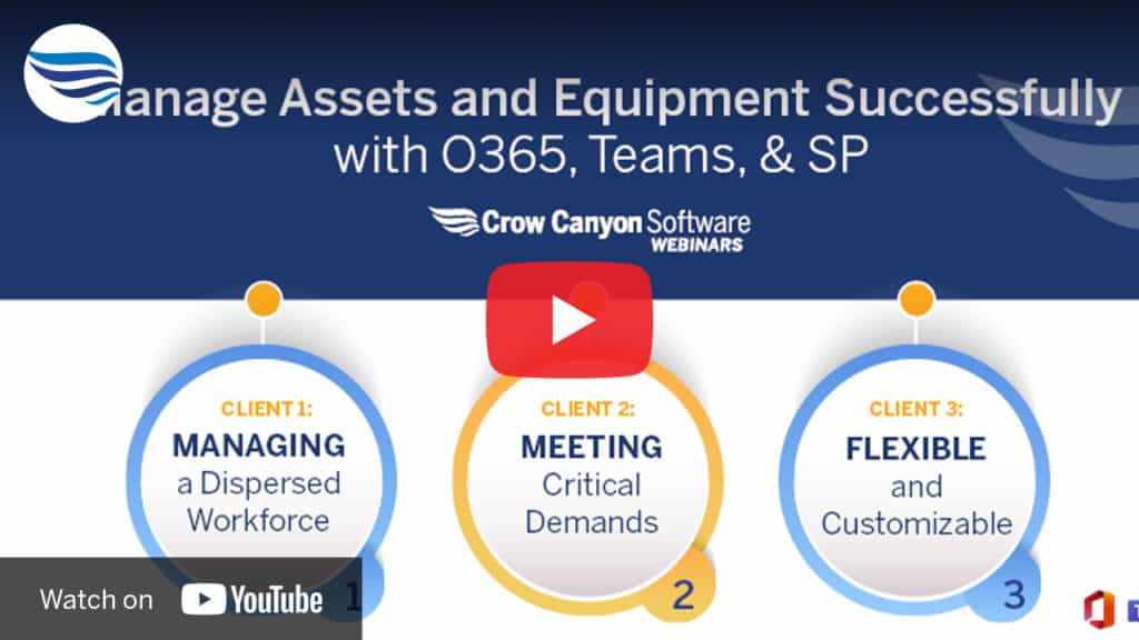 YouTube3ClientsAssetManager Asset and Equipment Management Webinar through 3 Clients' Stories