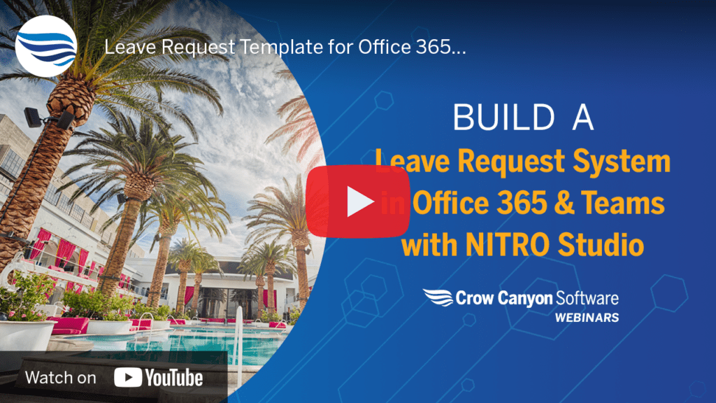 Build a Leave Request System in Office 365 & Teams Leave Request Systems