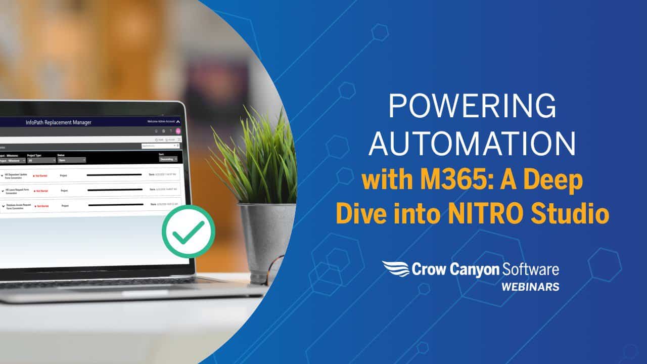 Powering Automation with M365: A Deep Dive Into NITRO Studio NITRO Studio Webinar