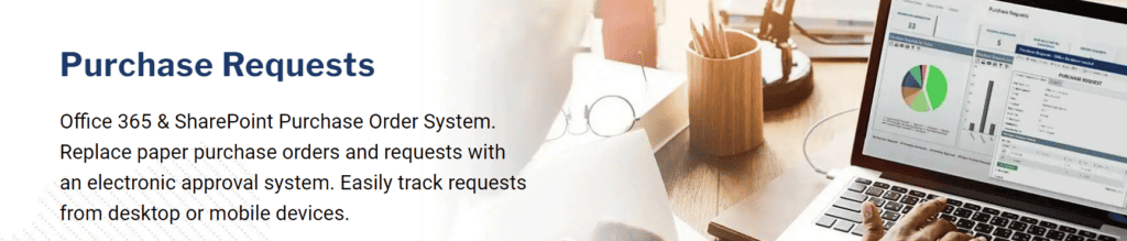 Purchase Order Automation in M365, Teams, & SharePoint