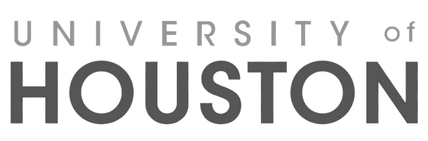 university of houston logo transparent bw houston