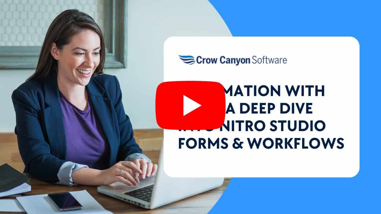 YT – Automation with M365 A Deep Dive Into NITRO Studio Forms & Workflows Automation with M365: A Deep Dive into NITRO Studio Forms & Workflows