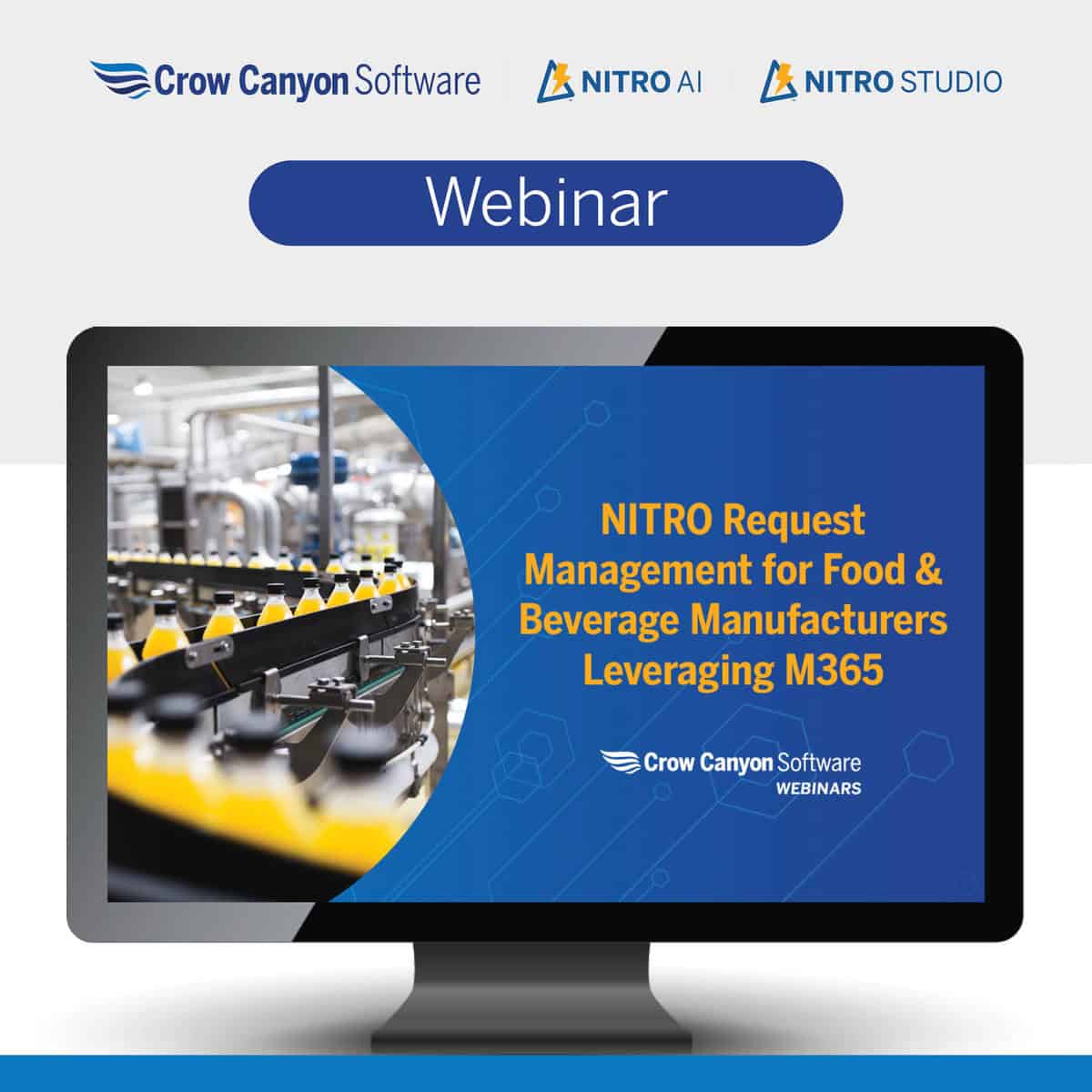 Webinar: Request Management for Food & Beverage Manufacturers Leveraging Microsoft 365