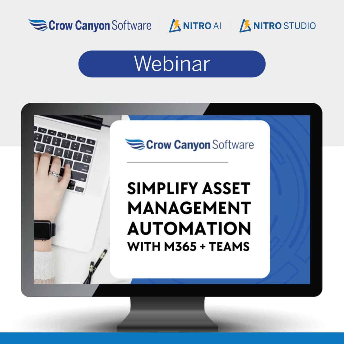 NITRO Asset Management Webinar: Simplify Asset Management Automation with M365 & Teams
