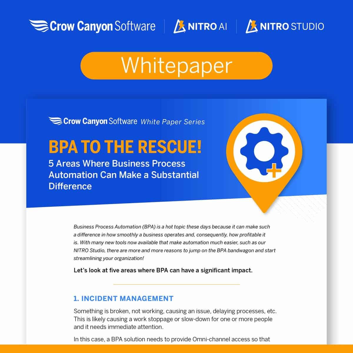 NITRO Studio Whitepaper: BPA to the Rescue!
